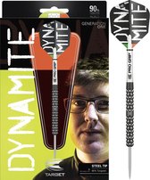 Target Adrian Lewis Black Pixel Grip 90% Soft Tip