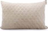 Kussen 45x30cm velvet taupe Snooze