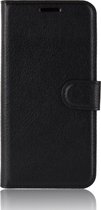 HONOR 9X Hoesje - Mobigear - Classic Serie - Kunstlederen Bookcase - Zwart - Hoesje Geschikt Voor HONOR 9X