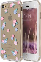 Apple iPhone 6/6s Hoesje - FLAVR - iPlate Serie - TPU Backcover - Tiny Flowers - Hoesje Geschikt Voor Apple iPhone 6/6s