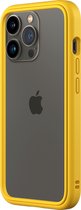 Apple iPhone 13 Hoesje - Rhinoshield - CrashGuard NX Serie - Hard Kunststof Bumper - Geel - Hoesje Geschikt Voor Apple iPhone 13
