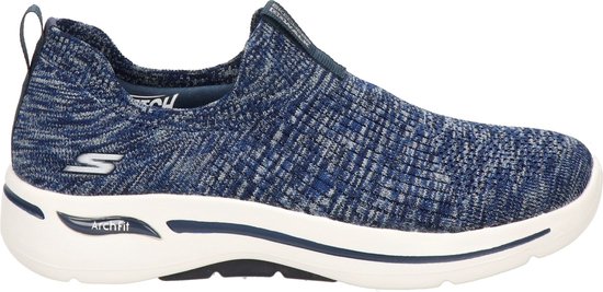 Skechers Arch Fit dames instapschoen - Blauw - Maat 37 | bol.com