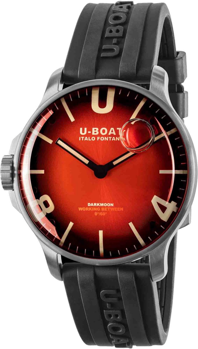 U-boat darkmoon 8701 8701 Mannen Quartz horloge