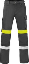 HAVEP Werkbroek Force+ classe 1 80395 - Charcoal/Fluo Geel - 48