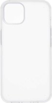 Shop4 - Geschikt voor iPhone 13 Hoesje - Harde Back Case Mat Transparant Zilver