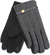 Handschoenen Visgraat - Unisex - Donkergrijs