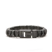 Josh Heren Armband Metaal;Metaal  -  ZilverkleurigZwart