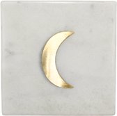 À la collection | Moon marble coaster | Grijs