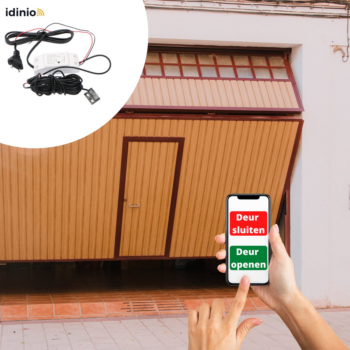 Tuya WIFI Slimme Garagedeuropener Controller APP Spraakbesturing Intelligente Schakelaar Ondersteuning Voor Family Sharing Control Eu