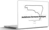 Laptop sticker - 12.3 inch - Mexico - Circuit - Formule 1