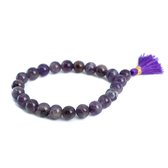 Edelsteen Armband Amethist ‘Power Beads’ – 10 mm