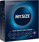 MY.SIZE Pro 69 mm Condooms - 3 stuks