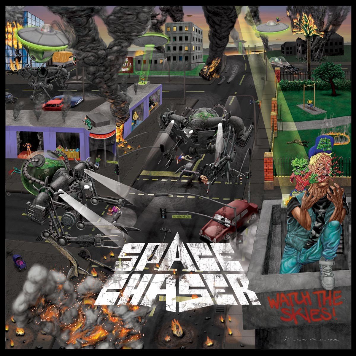 Space Chaser - Watch The Skies! (CD)