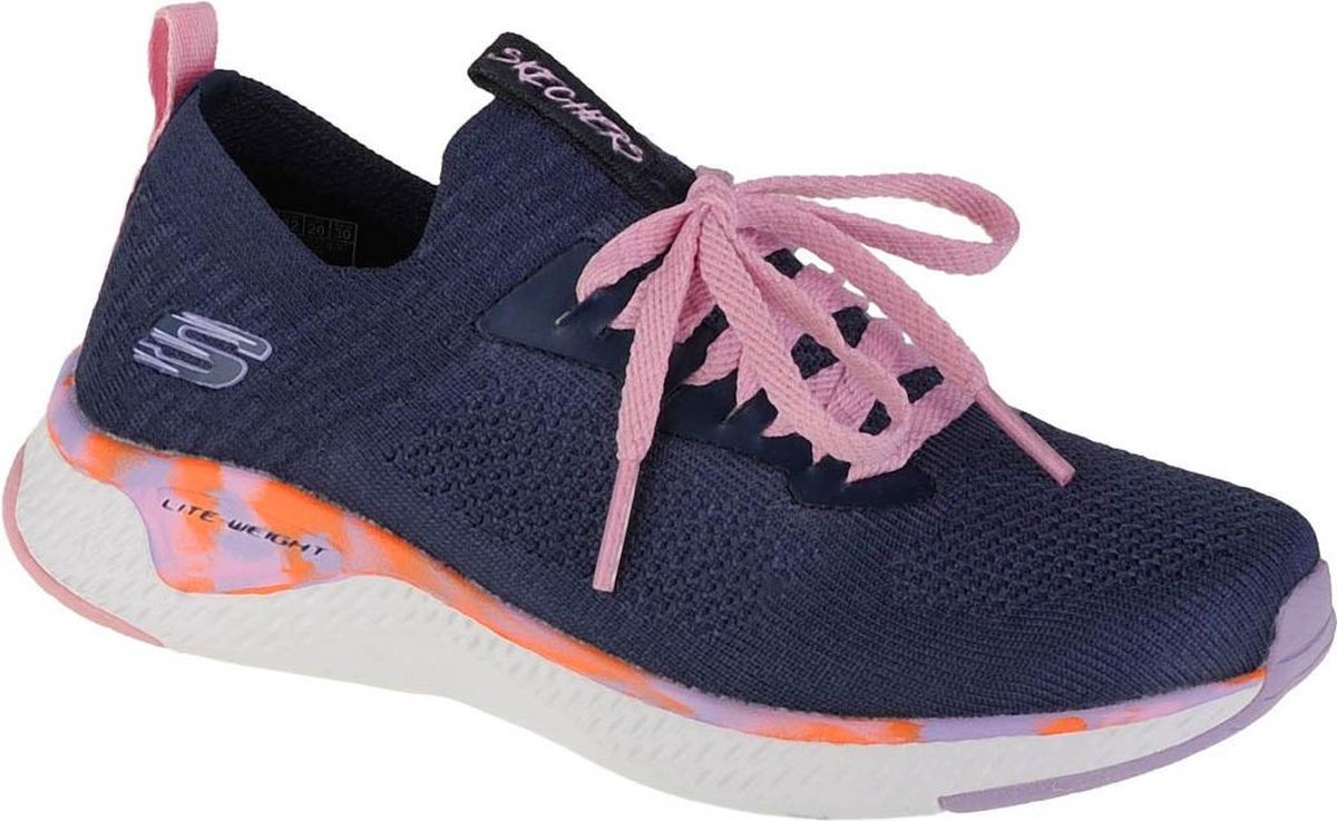 Skechers Solar Fuse 302040L-NVMT, voor meisje, Marineblauw,  Sneakers,Sportschoenen, | bol.com