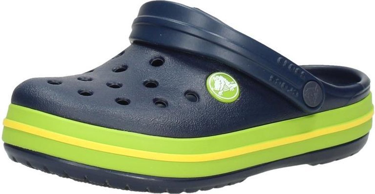 Crocs Slippers - Maat 30/31 - Unisex - blauw/groen/wit | bol.com
