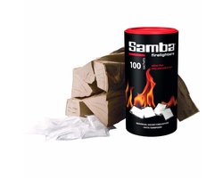 Samba Aanmaakzakjes Openhaard - 100 stuks in Koker