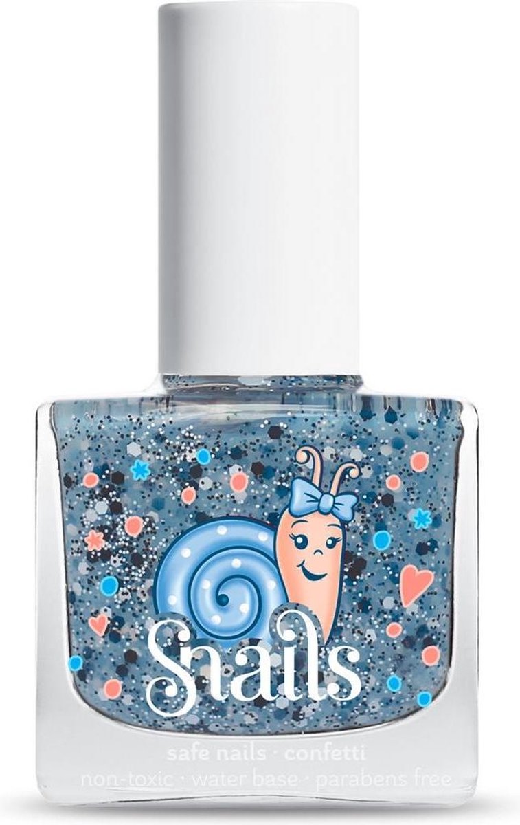 Kinderen Meisjes Nagellak Snails veilig afwasbaar Confetti beautyset make-up