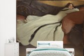Behang - Fotobehang Repose - Schilderij van John White Alexander - Breedte 265 cm x hoogte 220 cm