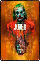 Retro Muur Decoratie uit Metaal The Joker 20x30cm DU-6849