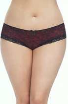 Kanten Slip Met Opvallende Achterkant - Curvy - Sexy Lingerie & Kleding - Lingerie Dames