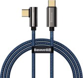 Baseus Legend Series USB-C naar USB-C Kabel 100W Blauw1M