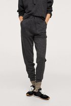 Mango Broek Gemeleerde Joggerbroek 17055943 96 Dames Maat - XXS