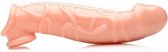 Flesh Extender Gebogen Penissleeve - Sextoys - Penispompen & Penis Sleeves