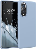 kwmobile telefoonhoesje voor Honor 50 Pro - Hoesje voor smartphone - Back cover in mat lichtblauw
