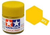 Tamiya XF-3 Yellow - Matt - Acryl - 23ml Verf potje