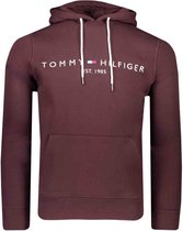 Tommy Hilfiger Sweater Rood Rood Normaal - Maat L - Heren - Herfst/Winter Collectie - Katoen;Polyester