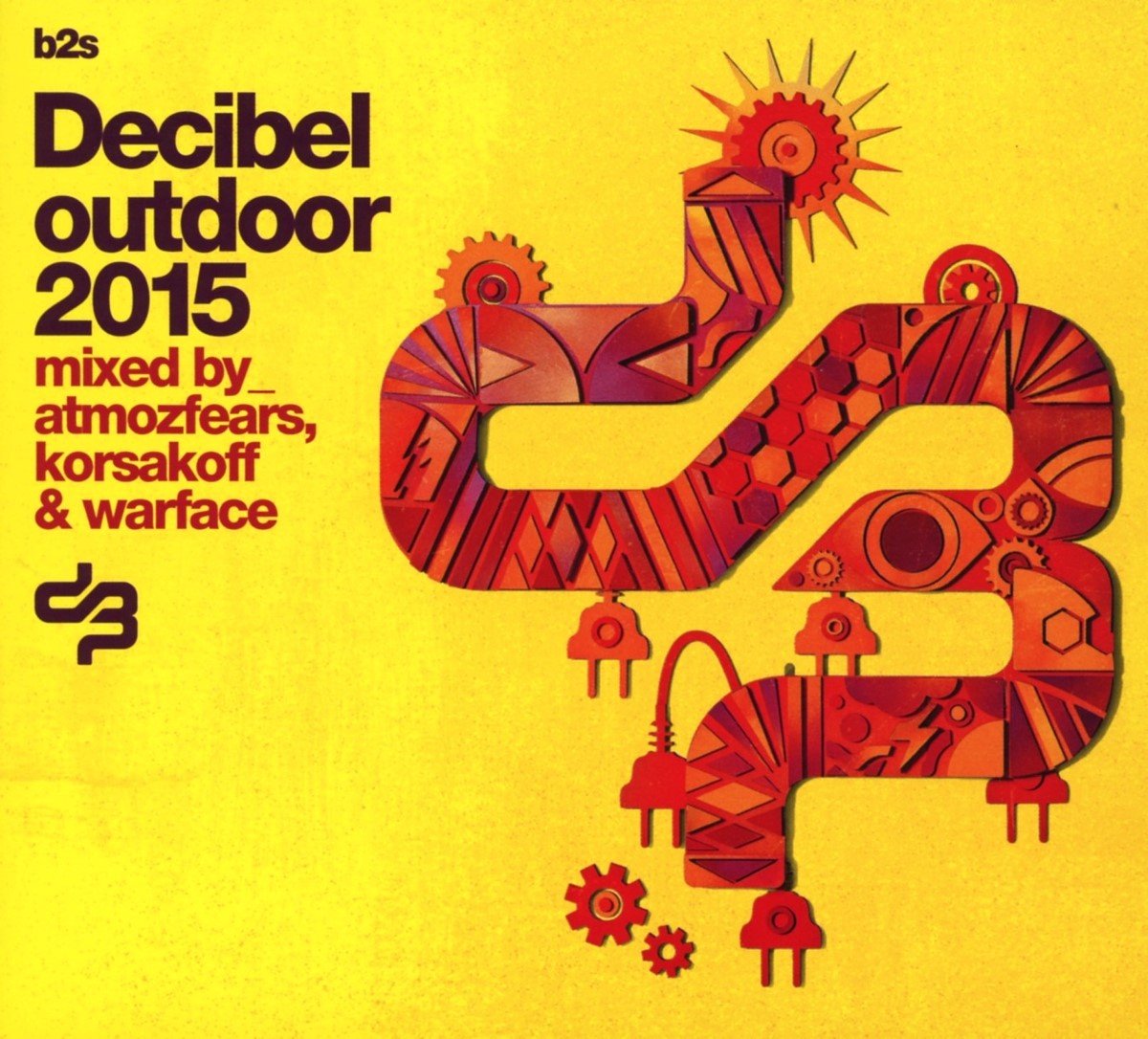 Atmozfears, Korsakoff & Warface - Decibel Outdoor 2015 (CD)