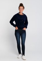 J&JOY - Sweater Vrouwen Nunavik Park Blue Corduroy