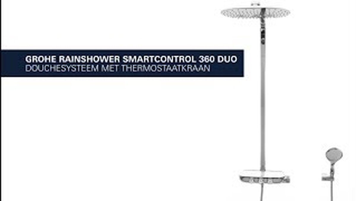GROHE Rainshower SmartControl Duo Regendouche – ø 36 cm - Met massage  straal - Wit | bol.com