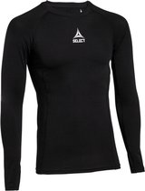 Select Shirt LS - thermoshirts - zwart - maat XL