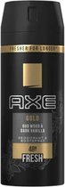 Bol.com Axe Deodorant Bodyspray Gold 150 ml aanbieding