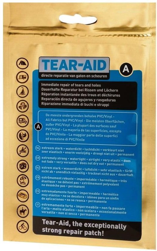 Tear Aid A reparatieset - Afdekzeilwinkel.nl