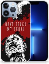 GSM Hoesje Apple iPhone 13 Pro Back Case TPU Siliconen Hoesje Zombie Blood