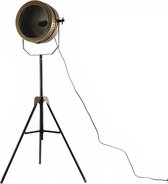 Tom Staande Lamp Yorick 133 Cm E27 Staal 60w Brons