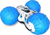 stuntauto RC 360 Tornado Spheric junior 1:18 blauw/wit