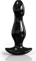 Zwarte Glazen Buttplug Icicles No 71