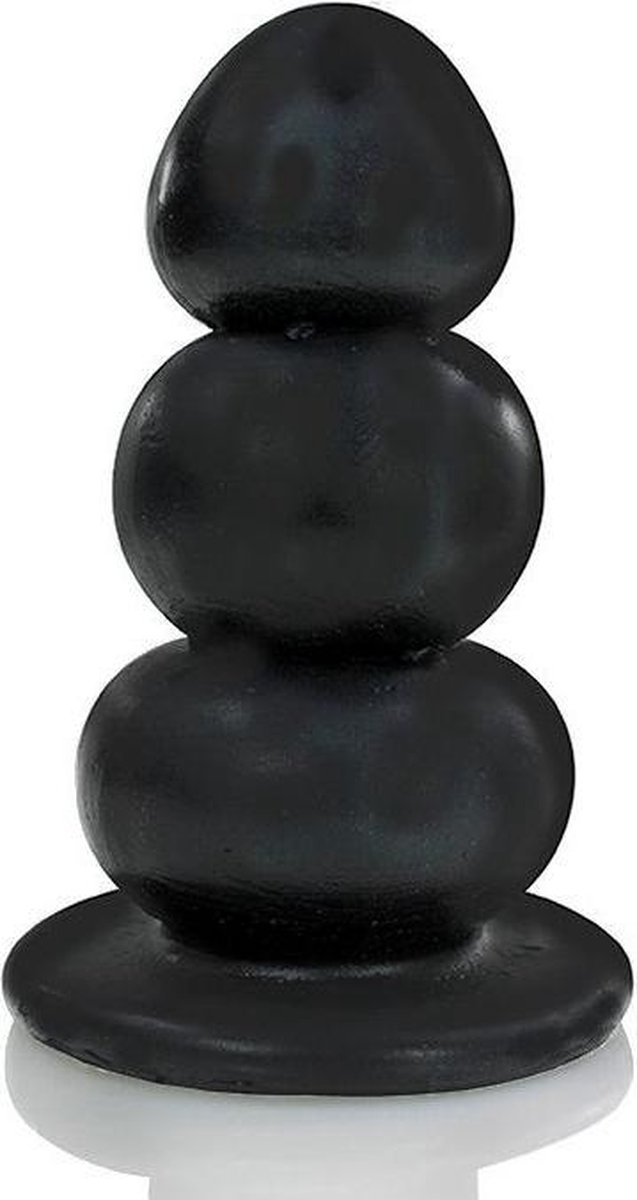 Goedkoopste Hardtoys Anaal Plug Bibo 21 CM - Zwart