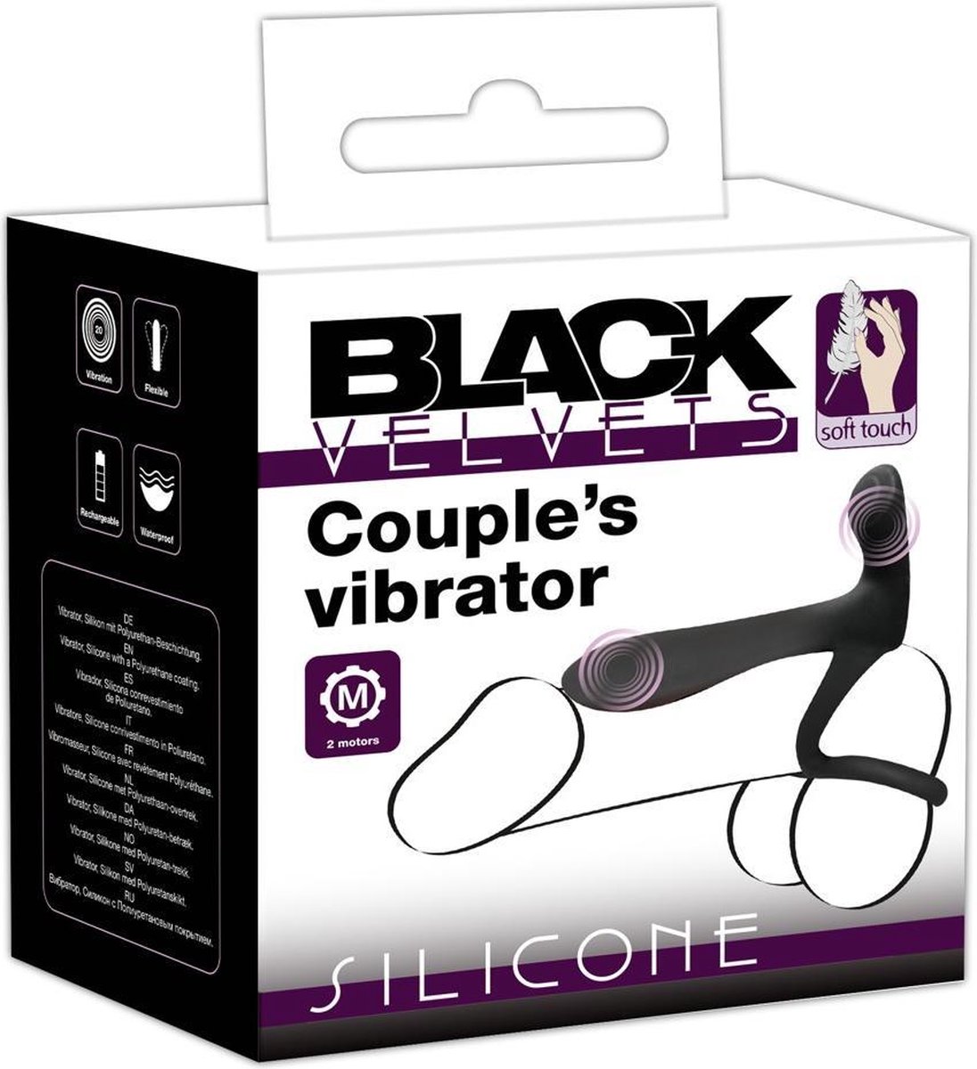 Goedkoopste Couple's Vibrator Black Velvets