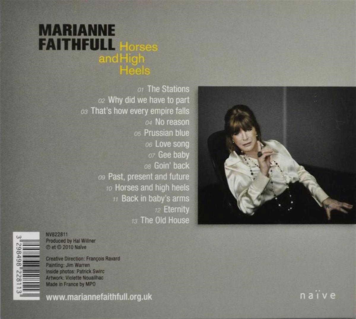 Marianne Faithfull Horses And High Heels (CD), Marianne Faithfull