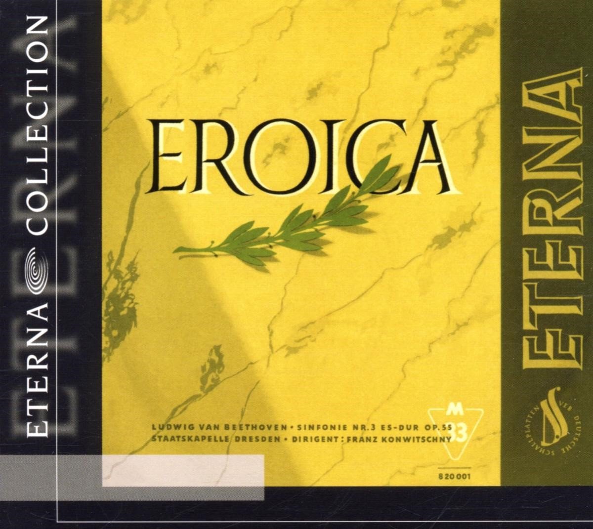 Franz Konwitschny - Beethoven, L.: Sinfonie Nr. 3 Eroic (CD)