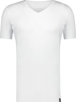 RJ Bodywear The Good Life - Sweatproof T-shirt oksel en rug - wit -  Maat XL