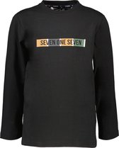 SevenOneSeven T-shirt jongen jet black maat 110/116