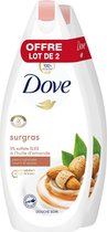 6x - Dove Douchegel - Amandel Olie - 400 ml - Voordeelverpakking