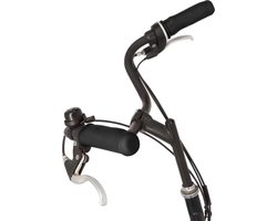 MyVeloGrips Ergonomische handvatovertrek voor fietsgrepen van silicone tegen slapende handen tijdens het fietsen, handvatovertrek voor alle fietsengrepen, handvathoes 2st. Zwart 21x6,5x9cm