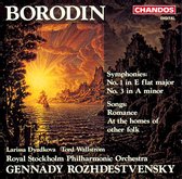 Larissa Dyadkova, Royal Stockholm Philharmonic Orchestra - Borodin: Symphonies Nos 1 & 3 (CD)