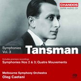 Melbourne Symphony Orchestra, Oleg Caetani - Tansman: Orchestral Works, Volume 3 - On the Symphonic Edge (Super Audio CD)